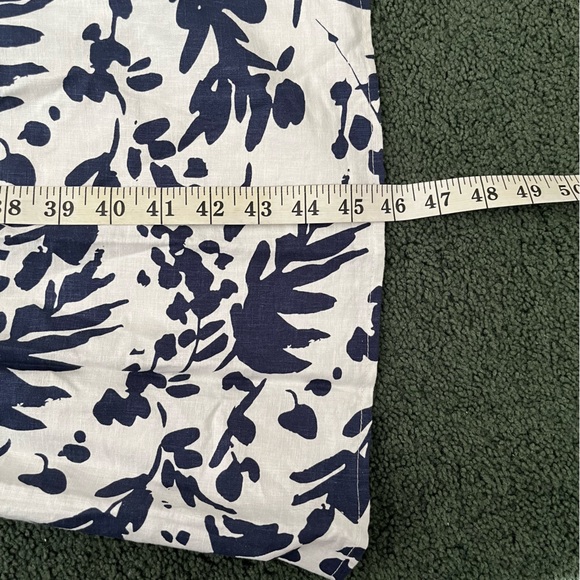 NWT M Magaschoni Fauna Floral Sleeveless Linen Blend Midi Dress Bold Shadow 10 - Picture 8 of 10